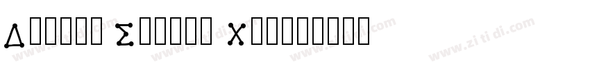 Dotted Songti Circl字体转换